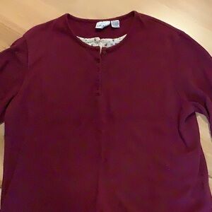 Bobbie Brooks Burgundy Long Sleeve Tee